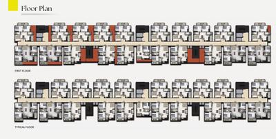 Project Image of 703.86 - 1346.52 Sq.ft 1 BHK Apartment for buy in Gina Artize