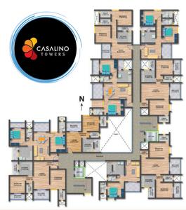 Project Image of 317.0 - 658.0 Sq.ft 1 BHK Apartment for buy in Sai Casalino Towers