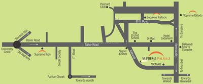 Project Image of 1235.0 - 1700.0 Sq.ft 2 BHK Apartment for buy in Supreme Palms Phase 2
