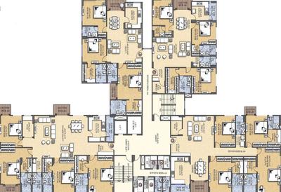 Project Image of 1314.0 - 3330.0 Sq.ft 3 BHK Apartment for buy in Hillman 360 East