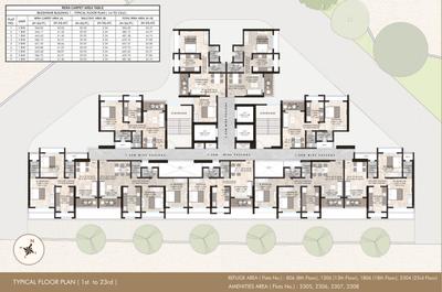 Project Image of 722 Sq.ft 1 BHK Apartment / Flat for sale in Kalyan West for Rs. 5500000