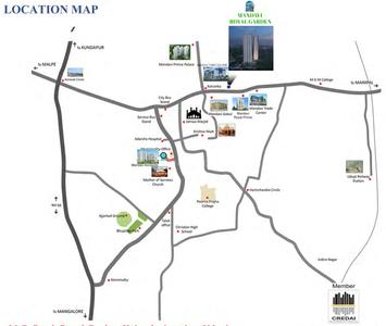 Project Image of 1557.0 - 2533.0 Sq.ft 2 BHK Apartment for buy in Mandavi Royal Garden