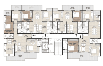 Project Image of 1015.0 - 2150.0 Sq.ft 2 BHK Apartment for buy in Parth Gardenia Residences
