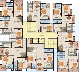 Project Image of 1040 Sq.ft 2 BHK Apartment / Flat for sale in Saraidhella for Rs. 3000000