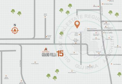 Project Image of 1164.98 - 1357.22 Sq.ft 4 BHK Villa for buy in Aatmiya Grand Villa 15