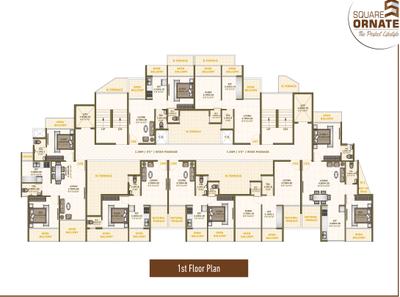 Project Image of 320.44 - 566.72 Sq.ft 1 BHK Apartment for buy in Unique Square Ornate