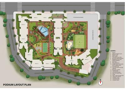 Project Image of 335.0 - 1102.0 Sq.ft 1 BHK Apartment for buy in Omkar Lawns And Beyond Phase 1 Omkar International District