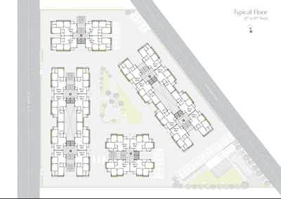 Project Image of 1775 Sq.ft 3 BHK Apartment / Flat for sale in Ognaj for Rs. 13500000