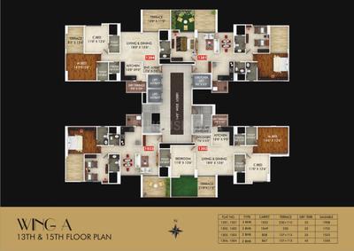 Project Image of 3000 Sq.ft 4 BHK Apartment / Flat for sale in Kondhwa Budruk for Rs. 32000000