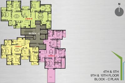 Project Image of 1260.0 - 2385.0 Sq.ft 2 BHK Apartment for buy in DNR Arista Phase 1