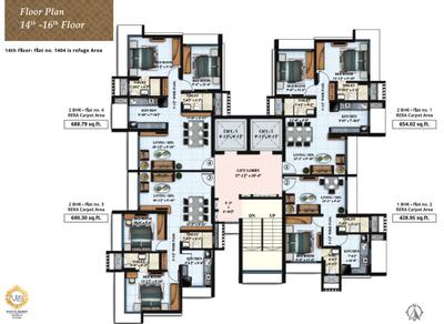 Project Image of 850 Sq.ft 2 BHK Apartment / Flat for sale in Kandivali East for Rs. 26500000