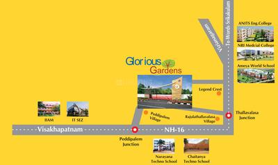 Project Image of 809.98 - 3599.99 Sq.ft Residential Plot Plot for buy in Hasini Glorious Gardens Plot