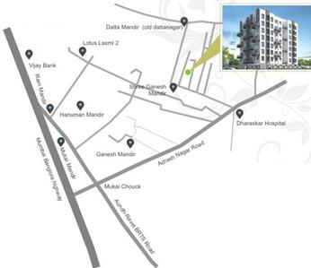 Project Image of 380.0 - 418.0 Sq.ft 1 BHK Apartment for buy in Prasiddhi Shruti Pushp