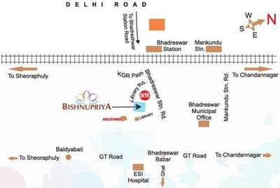 Project Image of 905 Sq.ft 2 BHK Apartment / Flat for sale in Rishra for Rs. 2172000