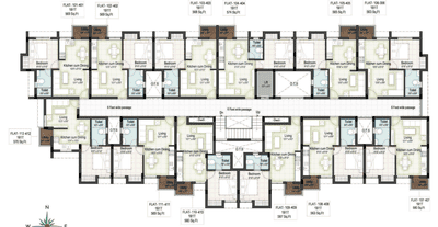 Project Image of 563.0 - 1811.0 Sq.ft 1 BHK Apartment for buy in Elegant Palmera Garden