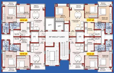 Project Image of 969.0 - 1302.0 Sq.ft 2 BHK Apartment for buy in Yuga Alta