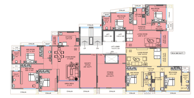 Project Image of 655.0 - 1097.0 Sq.ft 2 BHK Apartment for buy in Majestic Narulla