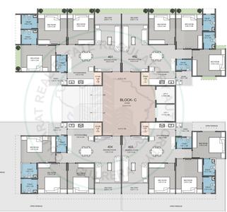 Project Image of 603.21 - 859.93 Sq.ft 2 BHK Apartment for buy in R J Radhe Elysium