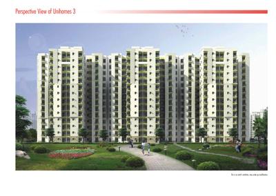 Project Image of 805.0 - 1192.0 Sq.ft 1.5 BHK Apartment for buy in Unitech Unihomes 3