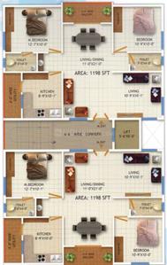 Project Image of 0.0 - 1198.0 Sq.ft 2 BHK Apartment for buy in Privilege Homz Sai Jyothi