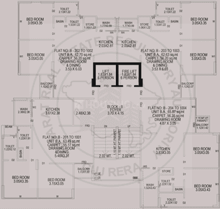 Project Image of 1278 Sq.ft 2 BHK Apartment / Flat for sale in Tragad for Rs. 5151000