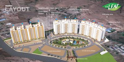 Project Image of 369.31 - 611.83 Sq.ft 1 BHK Apartment for buy in Kothari The Leaf Phase III Building 3 Wing G H
