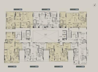 Project Image of 1628.0 - 2579.0 Sq.ft 3 BHK Apartment for buy in Appaswamy The Broadstone