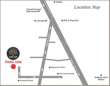 Project Image of 600 Sq.ft 1 BHK Apartment / Flat for sale in Badlapur East for Rs. 2100000