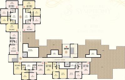 Project Image of 215.0 - 339.0 Sq.ft 1 RK Apartment for buy in Sadguru Symphony Wing D Of Phase II
