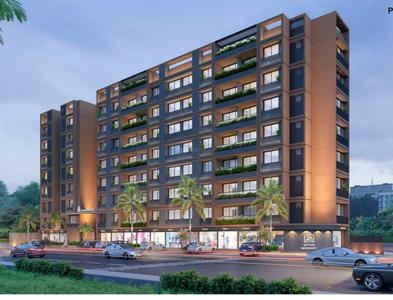 Project Image of 599.98 - 609.45 Sq.ft 2 BHK Apartment for buy in Shraddha Satyam Residency