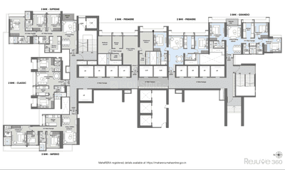 Project Image of 610.0 - 1312.0 Sq.ft 2 BHK Apartment for buy in L And T Rejuve 360 Tower A