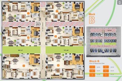 Project Image of 1608.0 - 2165.0 Sq.ft 3 BHK Apartment for buy in Prakruthi Infrastructure AGR Castle