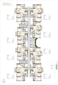 Project Image of 1120.0 - 3370.0 Sq.ft 2 BHK Apartment for buy in Cynosure Sunny Groves
