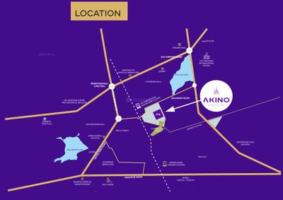 Project Image of 1455.0 - 2010.0 Sq.ft 2.5 BHK Apartment for buy in Trendsquares Akino