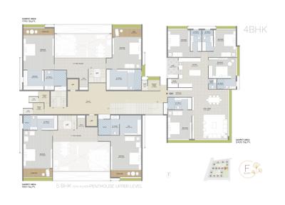 Project Image of 1911.0 - 6203.0 Sq.ft 3 BHK Apartment for buy in Avadh Ercole