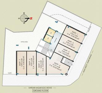 Project Image of 519.47 - 709.99 Sq.ft 2 BHK Apartment for buy in Shanti Balaji Corner