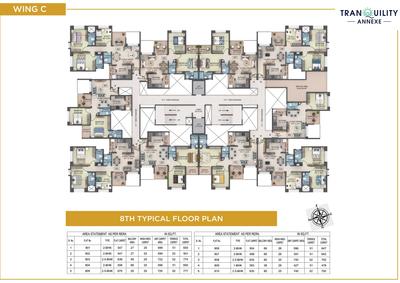 Project Image of 610.0 - 792.0 Sq.ft 2 BHK Apartment for buy in Tranquility Annexe A and B Wing Phase 1