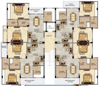Project Image of 1050.0 - 1100.0 Sq.ft 2 BHK Apartment for buy in Prem Lata Enclave
