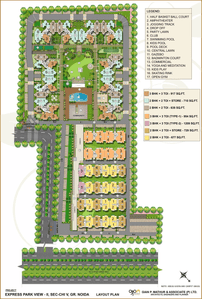 Project Image of 678.0 - 1209.0 Sq.ft 2 BHK Apartment for buy in Nimbus Express Park View 2