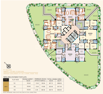 Project Image of 922.0 - 5304.0 Sq.ft 2 BHK Apartment for buy in Rahul Arcus