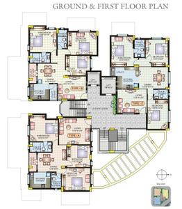 Project Image of 2200.0 - 3450.0 Sq.ft 3 BHK Apartment for buy in Hoysala Landmark