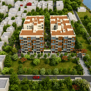 Project Image of 987.0 - 1032.0 Sq.ft 3 BHK Apartment for buy in Isha River Front