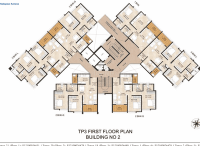 Project Image of 725.0 - 908.0 Sq.ft 2 BHK Apartment for buy in Shapoorji Pallonji Joyville Hadapsar Annexe