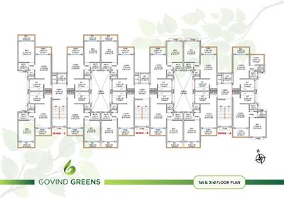 Project Image of 384.0 - 421.0 Sq.ft 1 BHK Apartment for buy in Priyal Govind Greens