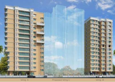 Project Image of 985.0 - 1069.0 Sq.ft 3 BHK Apartment for buy in Trishabh Greens Wing A