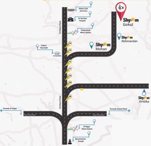 Shyam Gokul Images for Location Plan of Shyam Gokul 1