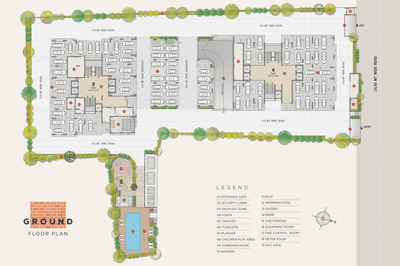 Project Image of 2410.25 - 2717.89 Sq.ft 4 BHK Apartment for buy in Shiv Autograph