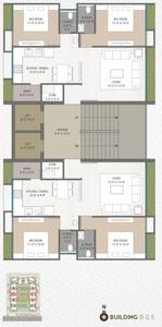 Project Image of 694.49 - 712.89 Sq.ft 2 BHK Apartment for buy in Veer Amanta