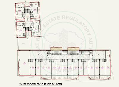 Project Image of 681.79 - 709.56 Sq.ft 2 BHK Apartment for buy in Shree One And Shree Forreva