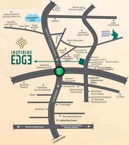 Project Image of 945.0 - 2880.0 Sq.ft Residential Plot Plot for buy in Akshita Inspiring Edge